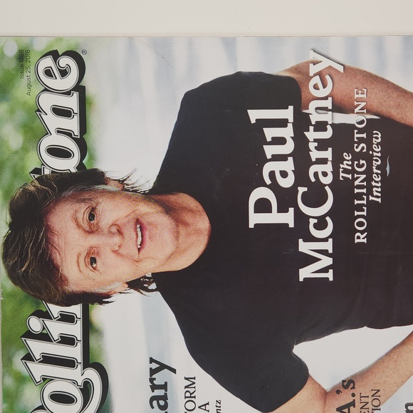 PAUL MC CARTNEY ROLLING STONE 1268, AUGUST 25, 2016 VG+ CONDITION - Picture 3 of 16